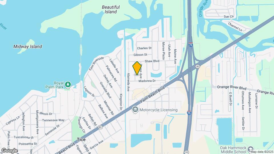 134 Connecticut Ave Map and Location Details