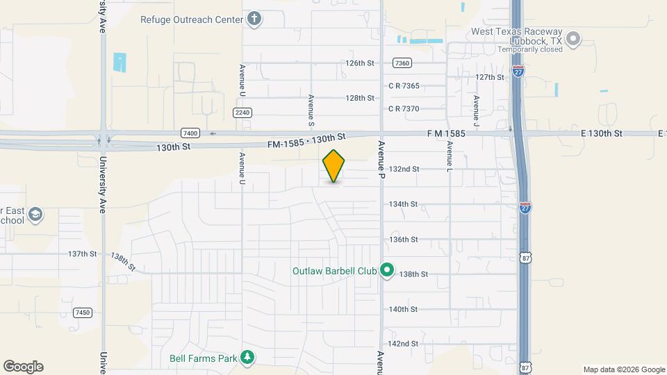 1705 133rd St Map and Location Details