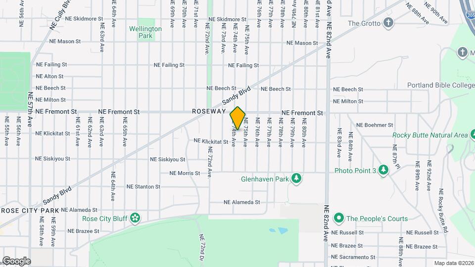3328 NE 74th Ave Map and Location Details