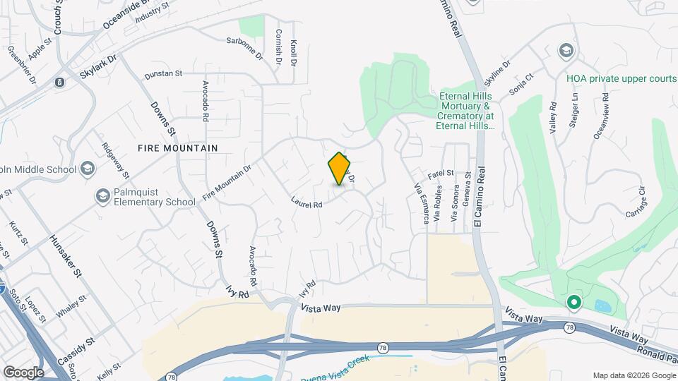 1864 Laurel Rd Mapa y Detalles de la Ubicación