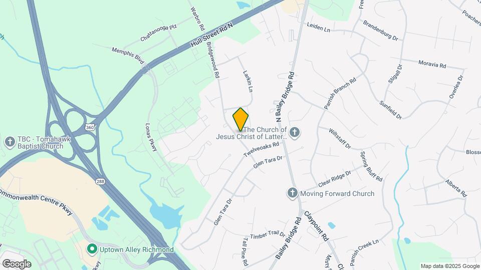 4501 Bridgewood Rd Map and Location Details