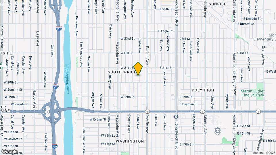 2025 Cedar Ave Map and Location Details