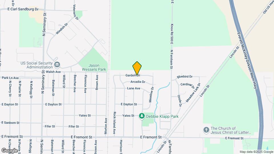 1228 Garden Ln Map and Location Details
