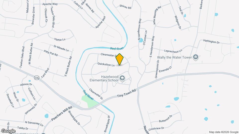 3443 Quicksilver Ln Map and Location Details