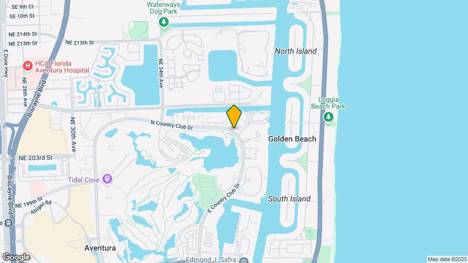 20971 E Country Club Dr Map and Location Details