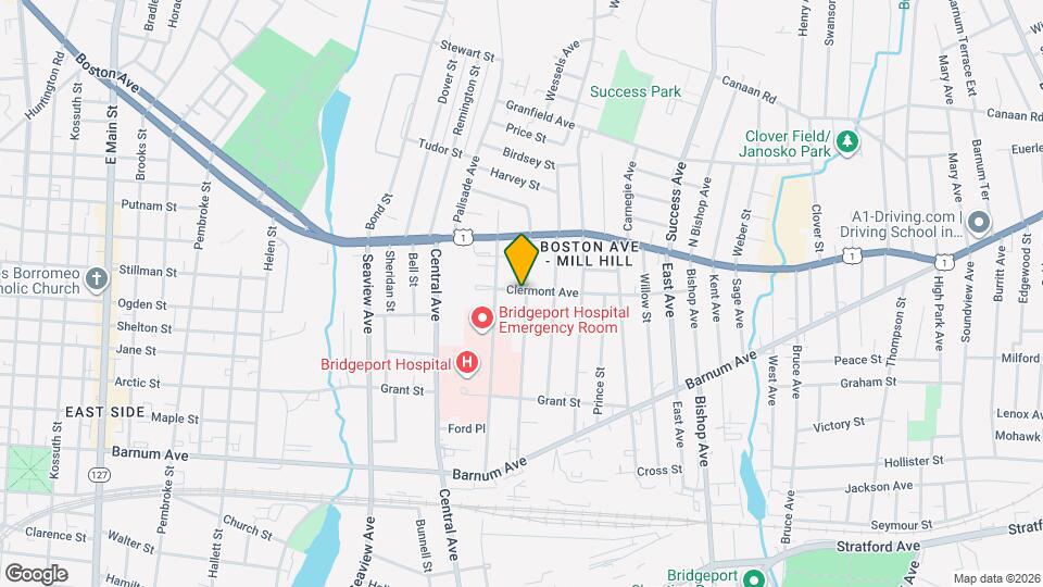 361 Ridgefield Ave Map and Location Details