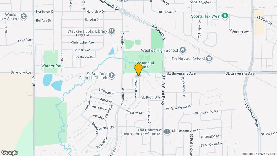 1255 SE Waddell Way Map and Location Details