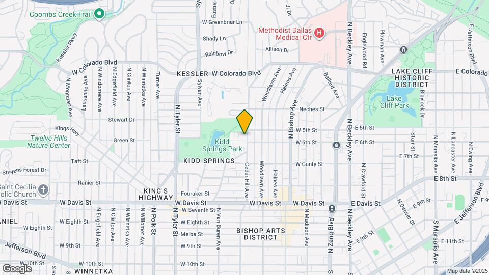 911 Cedar Hill Ave Map and Location Details