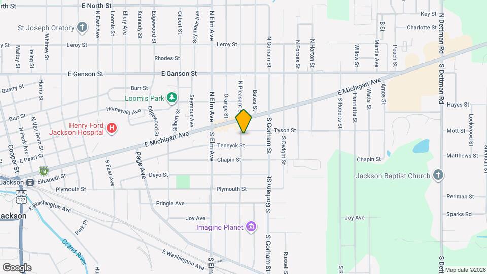 205 S Pleasant St Map and Location Details