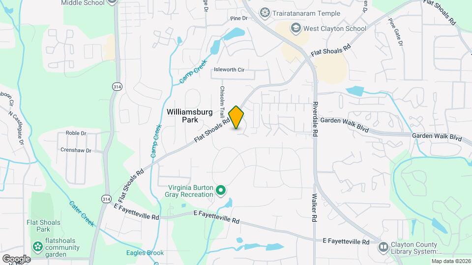 1421 Highgrove Way Map and Location Details