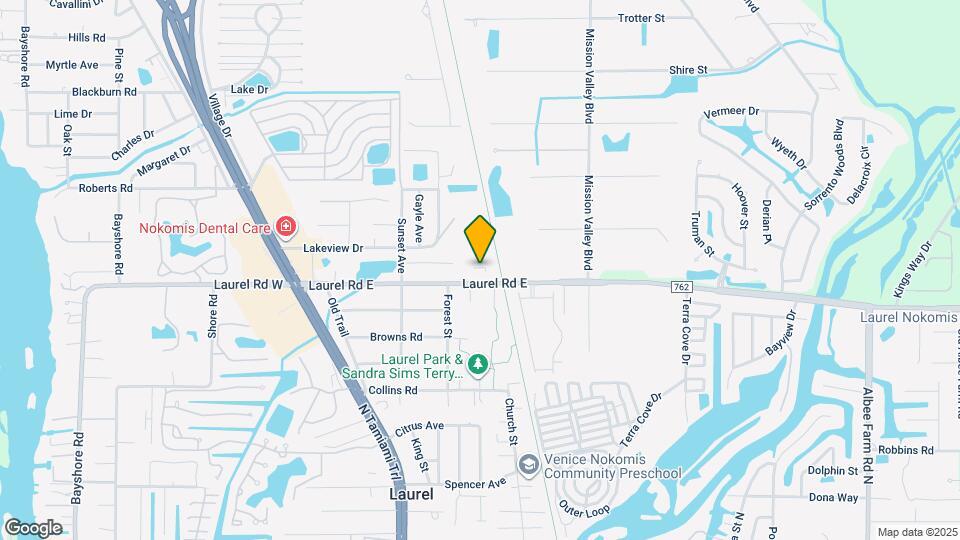 503 Laurel Rd W Map and Location Details