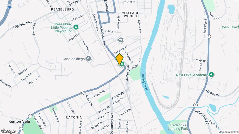 7 Madison Ct Map and Location Details