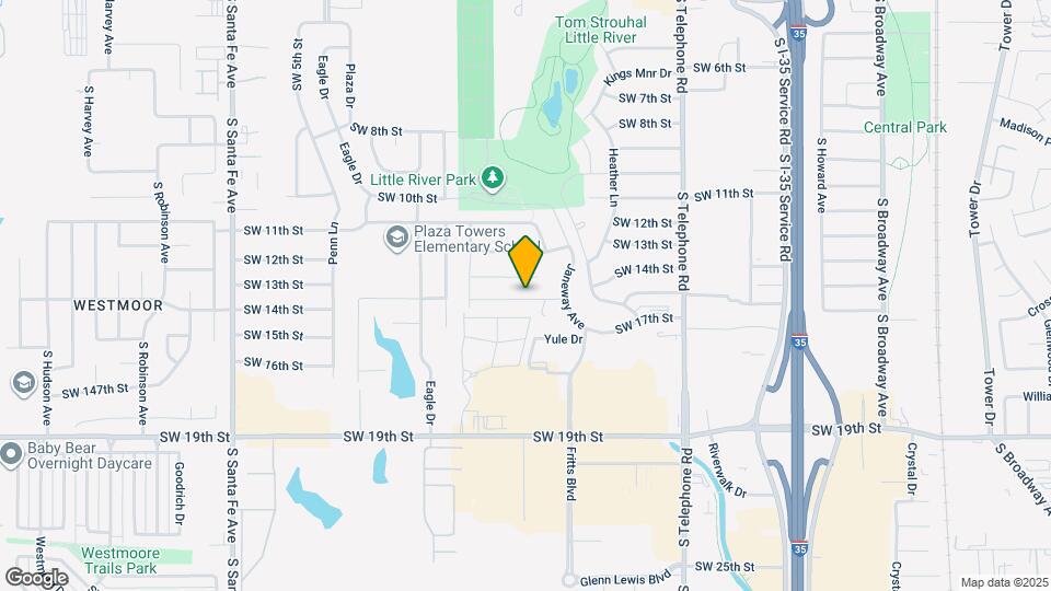 729 SW 14th St Map and Location Details