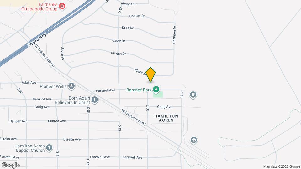 500 Baranof Ave Map and Location Details