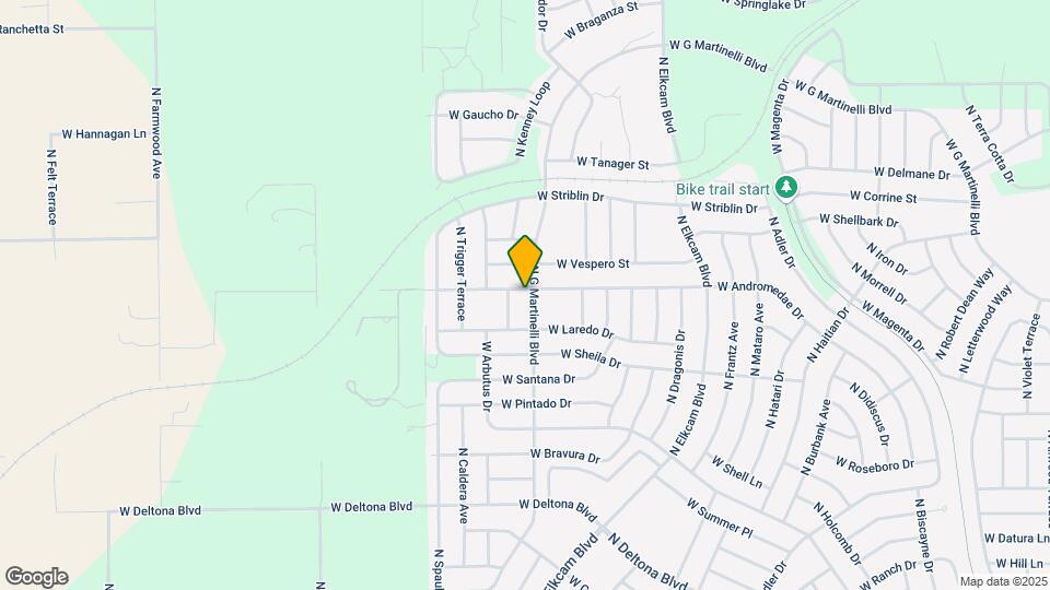 10984 N G Martinelli Blvd Map and Location Details