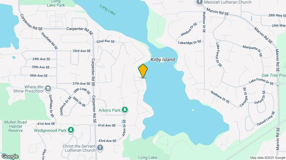 3514 Long Lake Dr SE Map and Location Details
