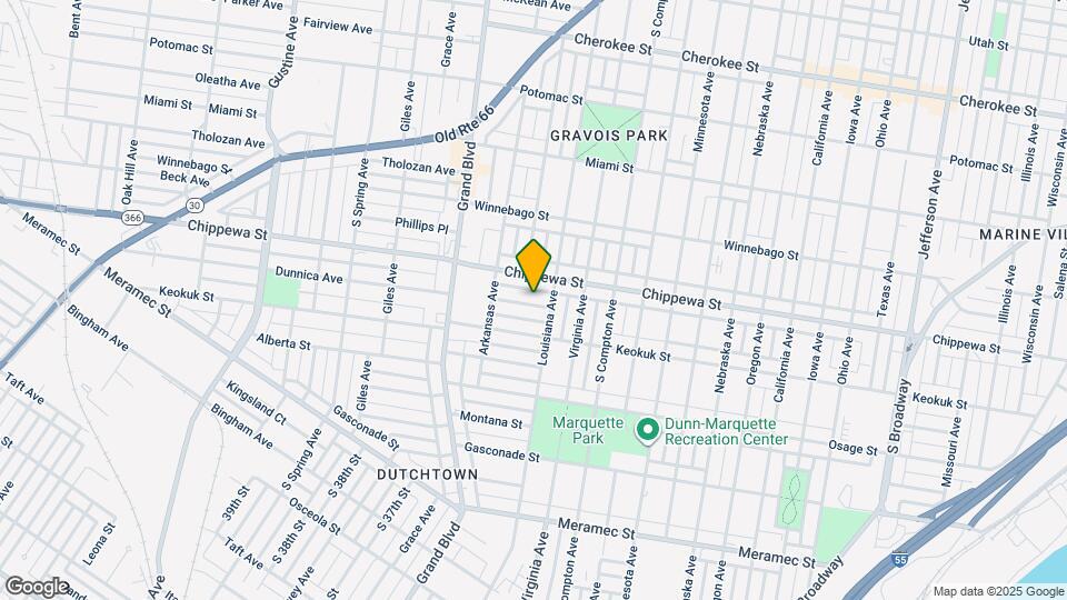 3415 Dunnica Ave Map and Location Details