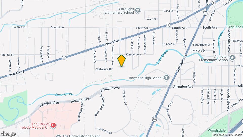 530 W Northgate Pkwy Mapa y Detalles de la Ubicación