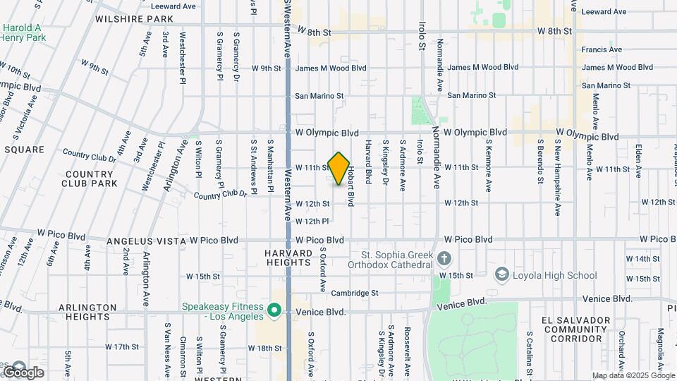 1138 Serrano Ave Mapa y Detalles de la Ubicación