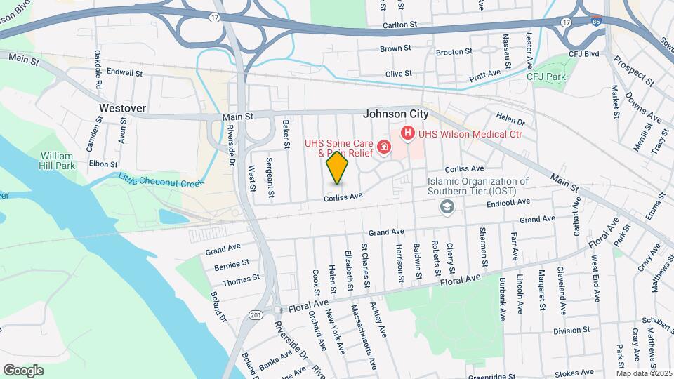 108 Allen St-Unit -2 Map and Location Details