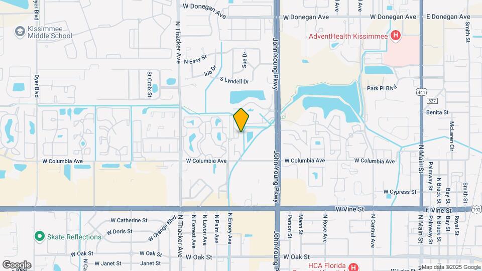 2007 Claudia Ln Map and Location Details