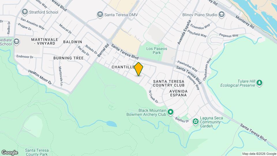 7214 Chantilley Ct Mapa y Detalles de la Ubicación