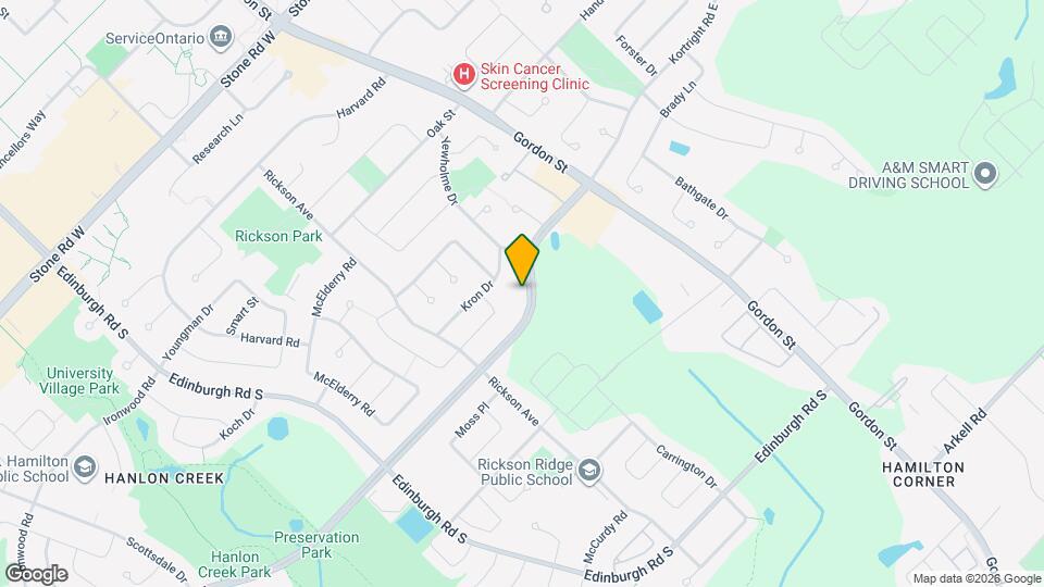 79 Kortright Rd W Map and Location Details