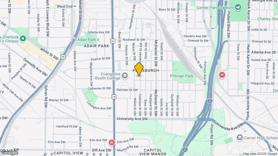 1015 Coleman St SW Mapa y Detalles de la Ubicación