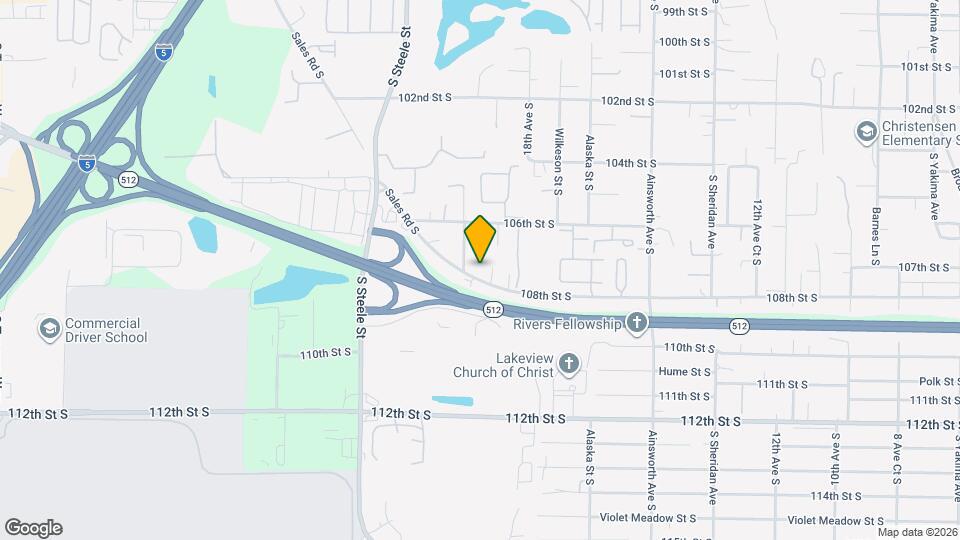 10719 Sales Rd S Map and Location Details