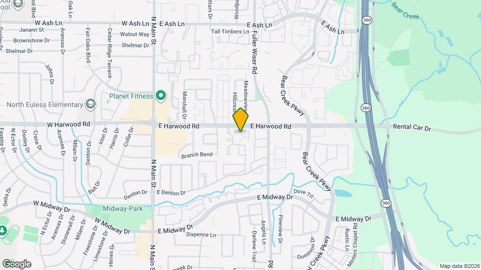 Bear Creek Villas Map and Location Details