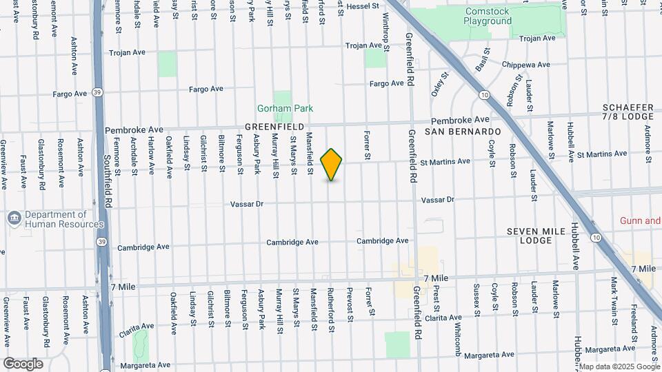 19446 Rutherford St Map and Location Details