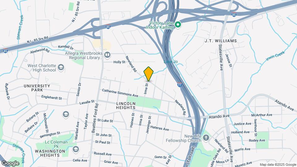 1921 Newland Rd Map and Location Details