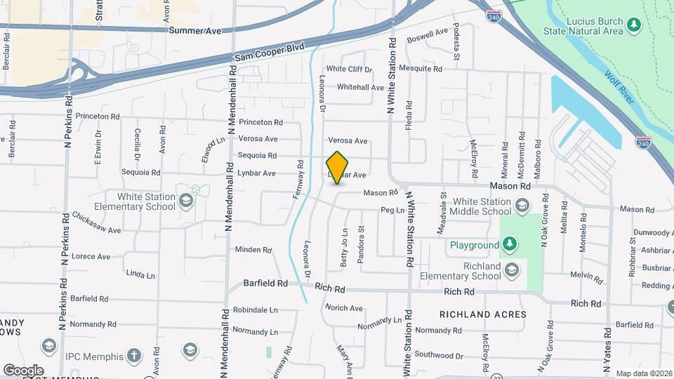 5110 Mason Rd Map and Location Details