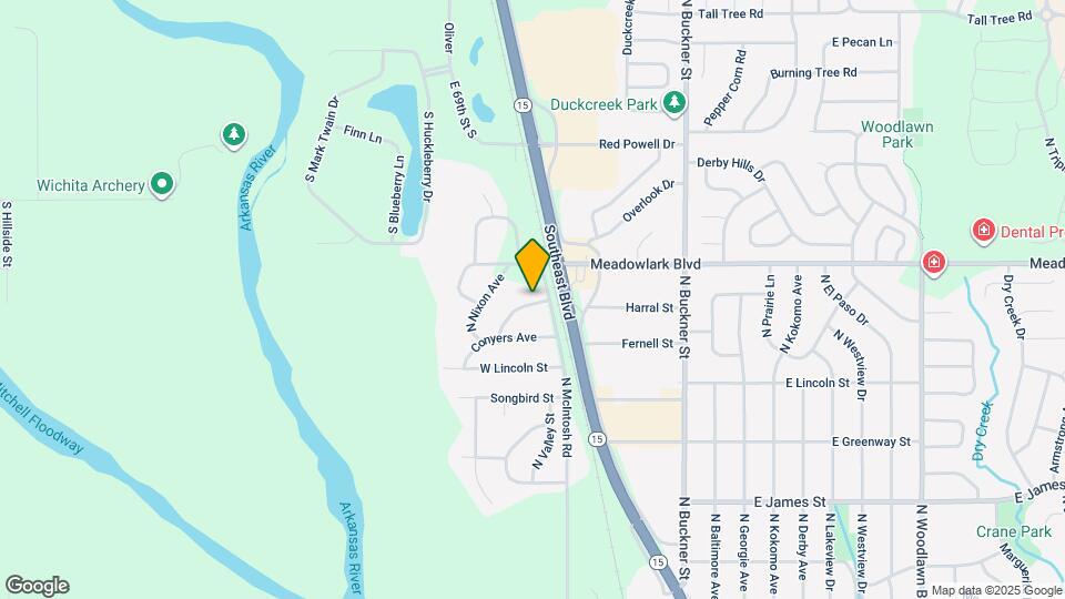 408 W Mahoney Dr Map and Location Details