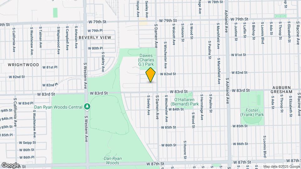 2023 W 82nd Pl Map and Location Details