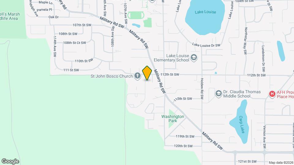 11217-11219 105th Ave SW Map and Location Details