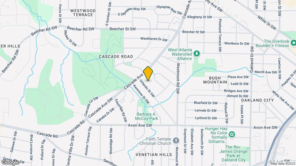 1655 Orlando St SW Map and Location Details