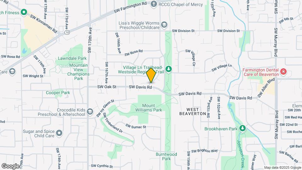 6086 SW 161st Ave Map and Location Details