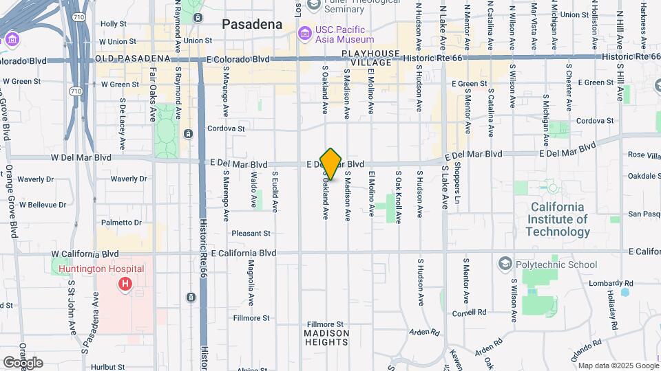 376 Oakland Ave Mapa y Detalles de la Ubicación