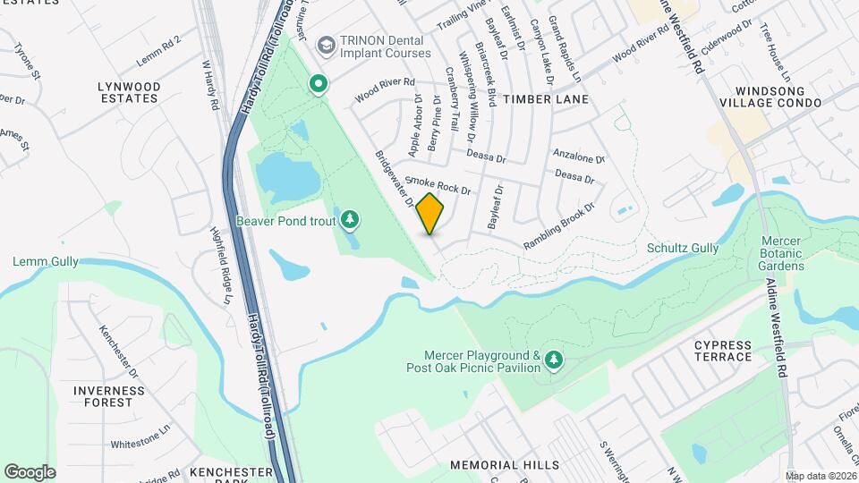 22711 Bridgewater Dr Map and Location Details