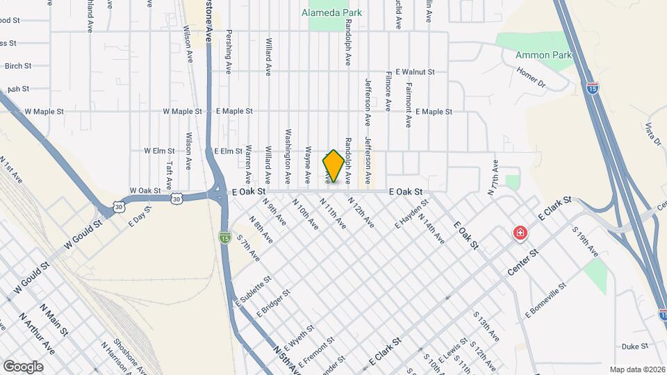 106 Park Ave Map and Location Details