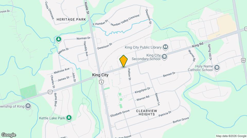 2163 King Rd Map and Location Details