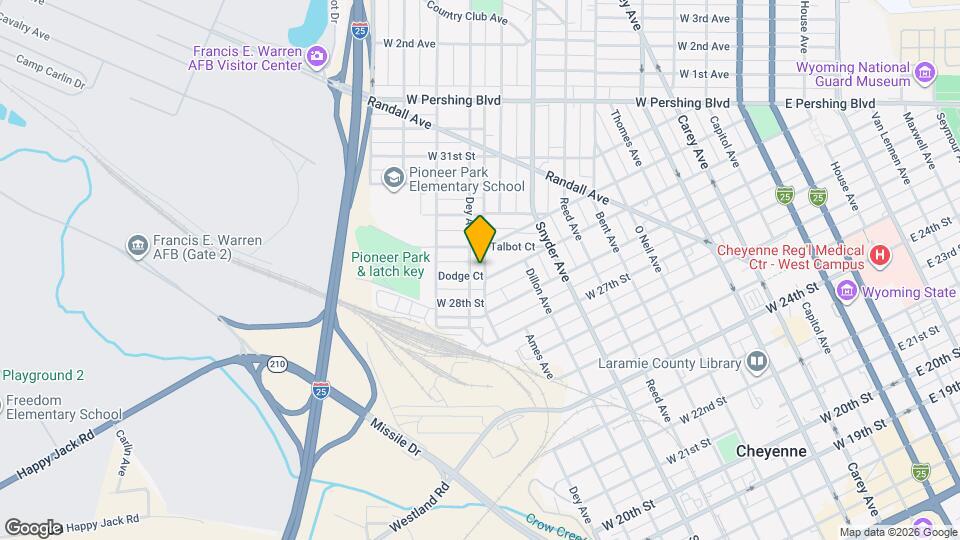 1100 Dodge Ct Map and Location Details