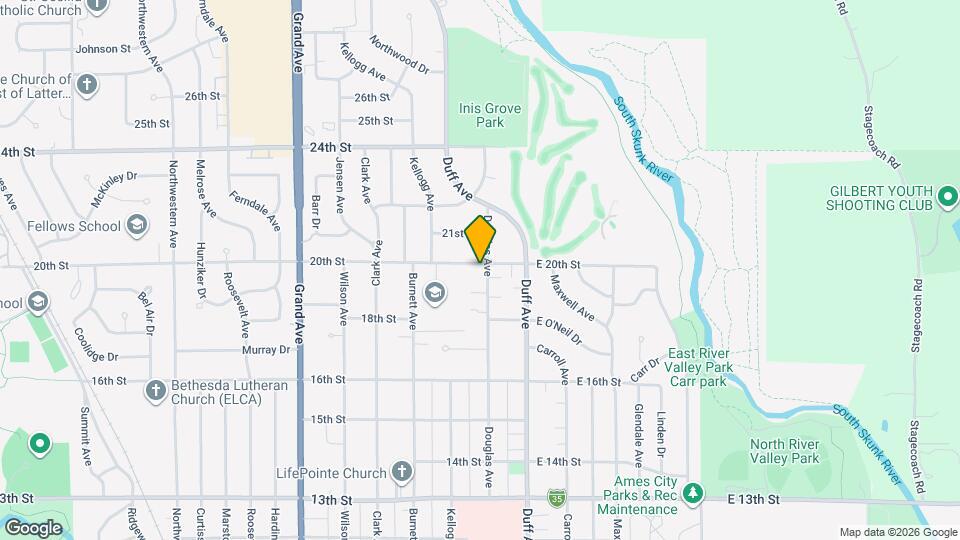 1913 Douglas Ave Map and Location Details