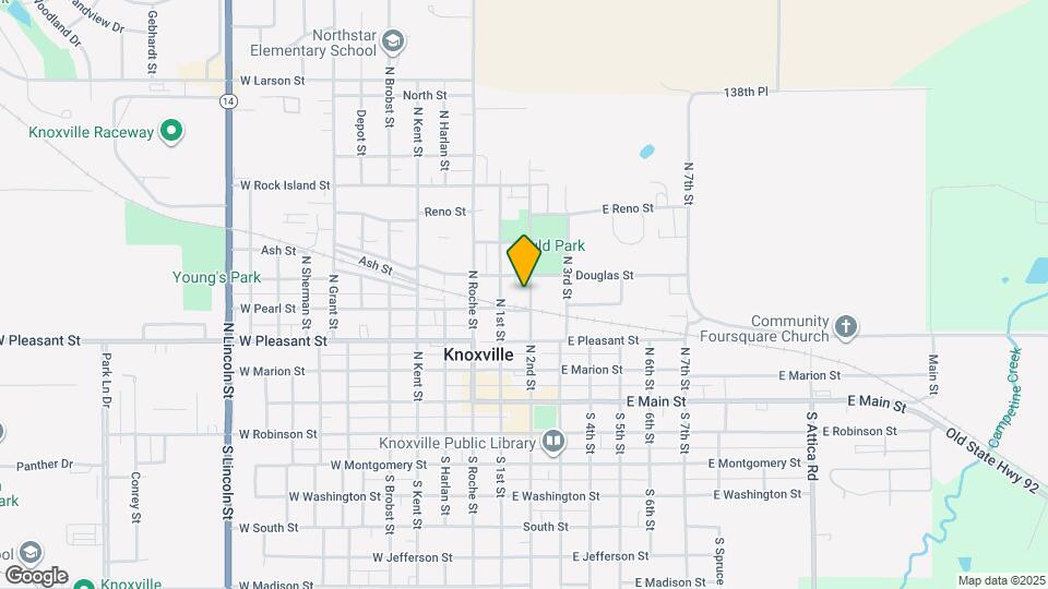 410 N 2nd St Map and Location Details