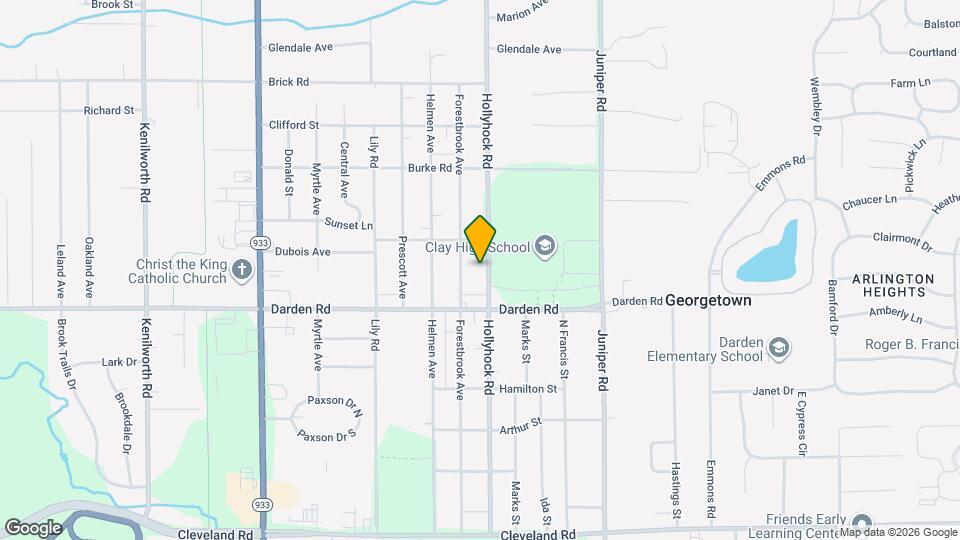 52401 Hollyhock Rd Map and Location Details