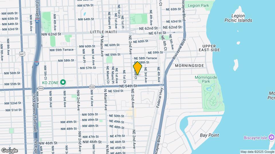 236 NE 55th Ter Map and Location Details