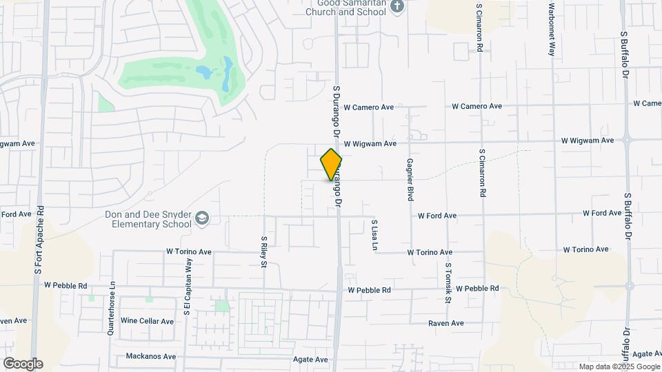 8605 W Cougar Ave Map and Location Details