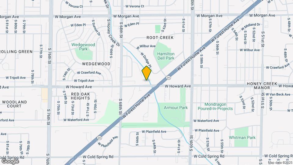 6500 W Howard Avenue Mapa y Detalles de la Ubicación