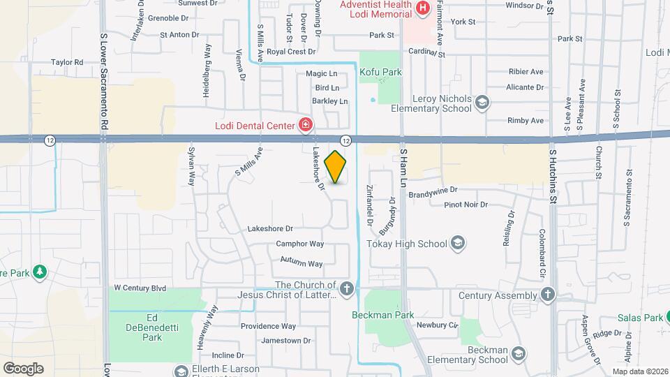 1660 Timberlake Cir Map and Location Details